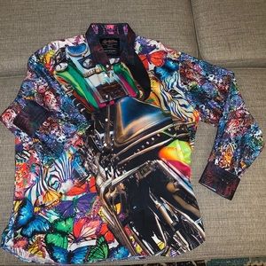 Lansky Bros. long-sleeve button down